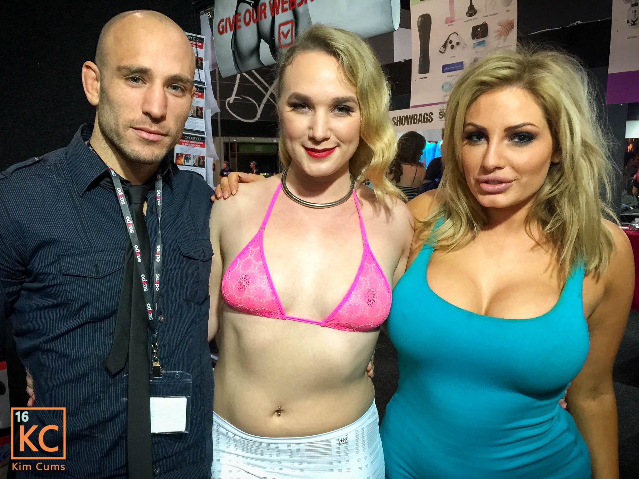 Kim Cums: Sexpo with Friends