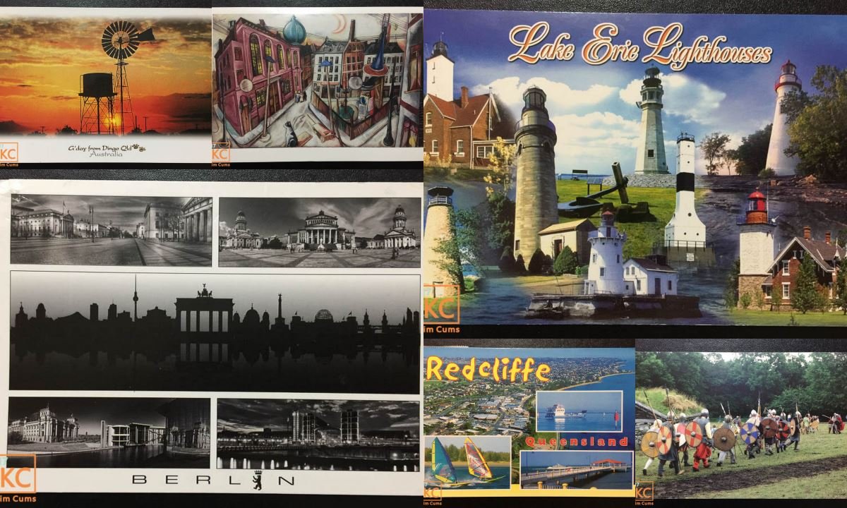 KimCums Postcards