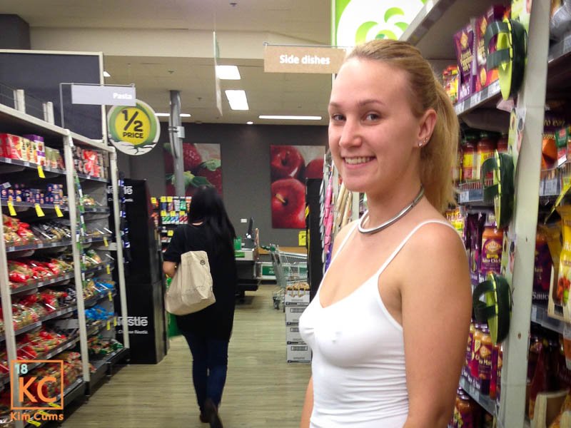 Kim Cums: puro supermercado