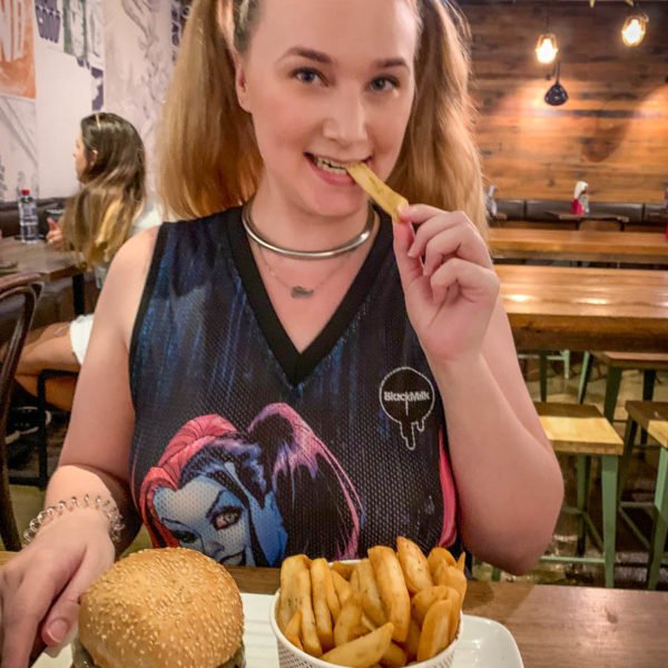 Harley Quinn Roofvoëls Movie Date Burgers