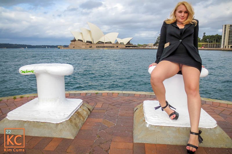 Kim Cums: Turista Safadinha de Sydney