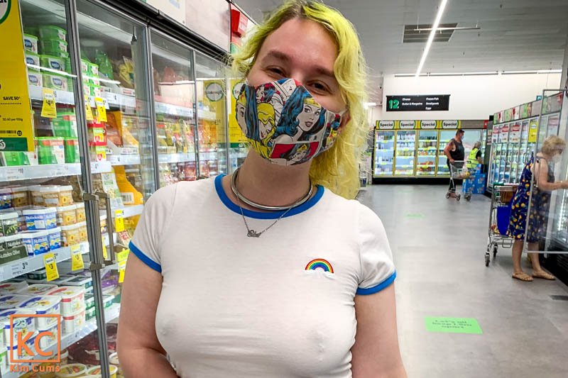Kim Cums: Vagabunda do Supermercado